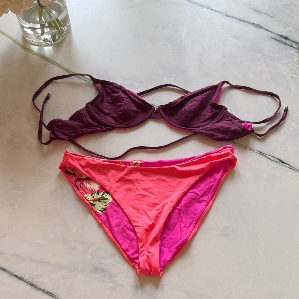 Maaji Dainty Unmolded Underwire Bikini & Bottom - Medium